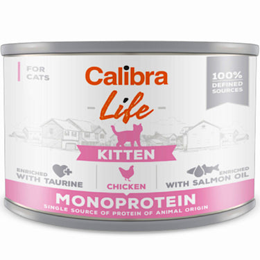 Calibra Cat Life Can Kitten Chicken 200g
